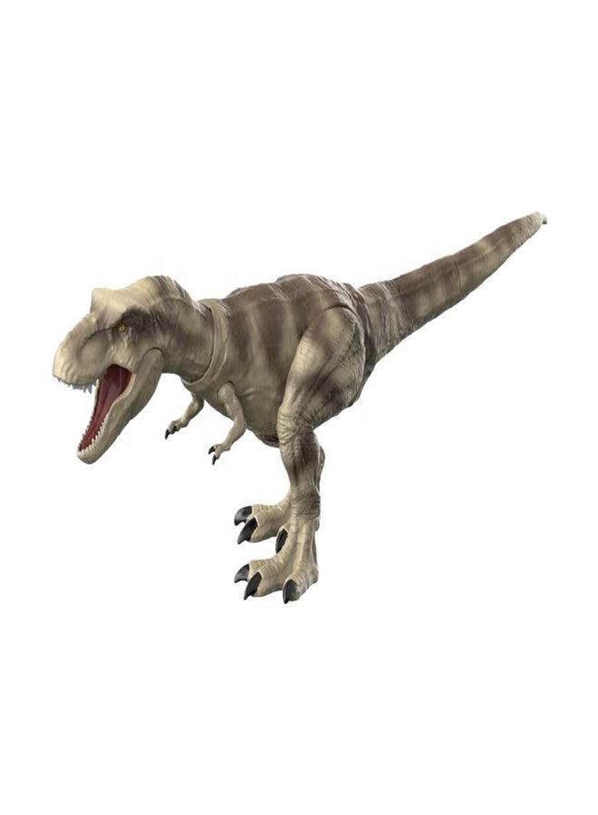 De-Lite 2025 Action Figures Soft Touch Vinyl Plastic Collectible Model Toys… (Trex Dinosaur World Rebirth Collection Figure with Super Deluxe Articulation, 30 cm Long) - Image 1